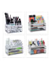 relaxdays Make Up Organizer in Transparent