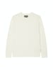 Marc O'Polo Pullover in white cotton