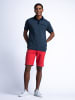Petrol Industries Poloshirt mit All-over Muster Beachcomber in Blau