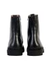 Pataugas Lederstiefelette Wanda Schwarz