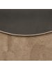Pergamon Hochflor-Teppich Silky Rund in taupe