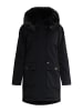 faina Damen Winterparka in Schwarz