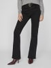 Vila Flared Jeans in Black Denim