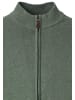 Redmond Strickjacke Basic in Dunkelgrün
