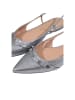Guess Grau Polyester Plateau-Pumps