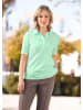 GOLDNER Kurzgröße:  Stretchbequemes Poloshirt in mintgrün