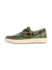 natural world Sneaker aus „Cotton Naturalight“-Leder Grün
