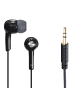 Hama Gloss In-Ear Kopfhörer, kabelgebunden, schwarz in Schwarz