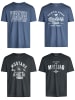 Mustang T-Shirt Basic Print 4er Pack in Mehrfarbig