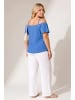 Shape Of You Blouse in Blau
