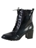 Divine Factory Schnürstiefelette Schwarz