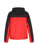 festland Herren Jacke in Rot Schwarz