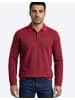 Pierre Cardin Langarmshirt in Scarlet Sage