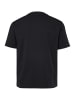 Men Plus Kurzarm T-Shirt in schwarz