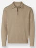 WITT WEIDEN Polopullover in beige-meliert
