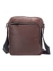 Strellson Brian Umhängetasche Leder 22 cm in brown