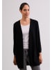 CASH-MERE.CH Cardigan Long in Schwarz