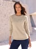 WITT WEIDEN Rundhals-Pullover in sand
