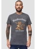 Re:Covered T-Shirt Budweiser Eagle in Charcoal