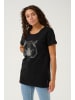 Cream T-shirt CRIan Feminine in Pitch Black