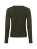 Marie Lund Strickpullover in khaki - 0008