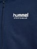 Hummel Kinder Hoodie "Loose Blocked Zip Hoodie" in Blau
