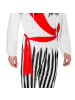 tectake Elastische Jersey-Hose mit Gummizug, weiß