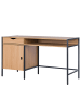 home24 Schreibtisch MICA in Eiche Dekor