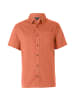 sherpa Kurzarmshirt Tharu Voyage in Orange