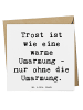 Mr. & Mrs. Panda Glückwunschkarte Spruch Trost Umarmung mit Spruch in Weiß