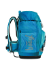 BAAGL 3-tlg. Set: Schulrucksack Airy Plus in Blau Butterfly