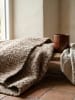 KADIMA DESIGN OTLEY Teppich Tweed-Look 120x170 Orange Schlafzimmer Vintage Modern in Orange
