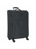 D&N Travel Line 9204 - 4-Rollen-Trolley L 76 cm (grau) in grau