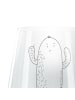 Mr. & Mrs. Panda Gravur Teelicht Kaktus Wut ohne Spruch in Transparent