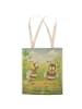 Mr. & Mrs. Panda Tasche Hummeln Kleeblatt Design ohne Spruch in Weiß