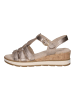 Caprice Sandalen in Taupe