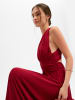Marie Lund Kleid in bordeaux - 0001