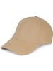 styleBREAKER Leinen Cap in Hellbraun