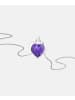 Diamant L'éternel Halskette aus 375 Weißgold mit Amethyst