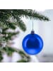 relaxdays 50-tlg. Weihnachtskugeln Set in Blau