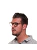 Web Herren Optische Fassungen Rund Braun