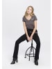 ARIZONA Bootcut-Jeans in schwarz