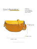 Florence Leder Gürteltasche Florence Tasche gelb ca. 29cm