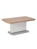 58 aufm Kessel FUNKTIONSTISCH ausziehbar Catha 110x63x53 Wohnzimmertisch Eiche/Weiß