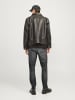 Jack & Jones Tapered Fit Jeans in Black Denim