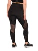 Ulla Popken Leggings in schwarz