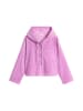 Marc O'Polo DENIM Kapuzen-Cordbluse relaxed in Smoky Grape