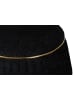 Kayoom Hocker Doric in schwarz - gold