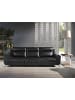 Angel Cerdá Relax-Sofa 6194 in Schwarz / Stahl