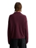 Marc O'Polo DENIM Strick-Poloshirt relaxed in Mahagony Jam